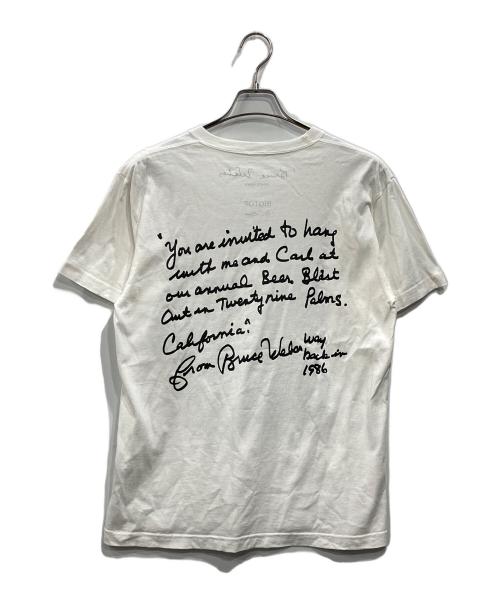 biotope（ビオトープ）biotope (ビオトープ) BRUCE WEBER (ブルース・ウェバー) 10Culture (テンカルチャー) フォトTシャツ ホワイト サイズ:Ｍの古着・服飾アイテム