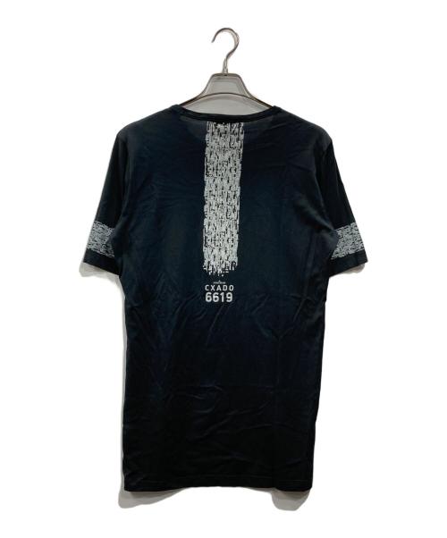 STONE ISLAND（ストーンアイランド）STONE ISLAND (ストーンアイランド) プリントTシャツ ブラック サイズ:Ｍの古着・服飾アイテム