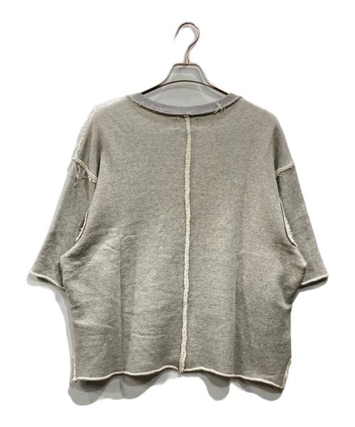 MAINU（マイヌ）MAINU (マイヌ) S/Sスウェット グレー サイズ:2の古着・服飾アイテム