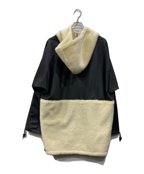 ATHA（アタ）ATHA (アタ) PULLOVER BOA ANORAK PARKA グレー×ベージュ サイズ:Fの古着・服飾アイテム