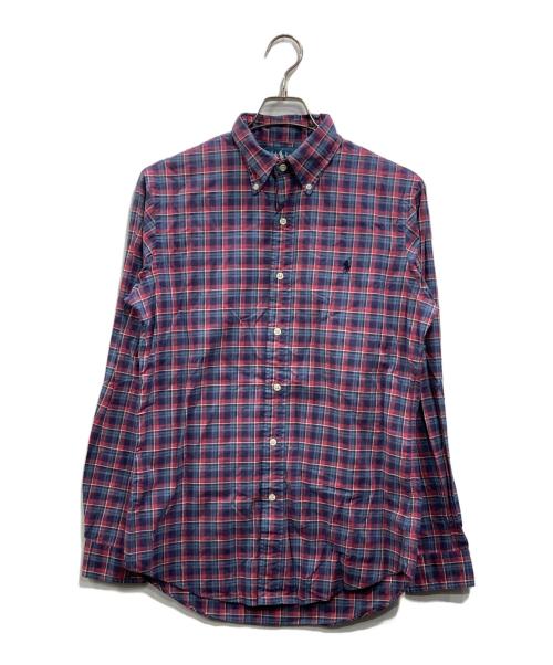 RALPH LAUREN（ラルフローレン）RALPH LAUREN (ラルフローレン) チェックシャツ レッド×ネイビー サイズ:Ｓの古着・服飾アイテム