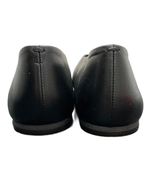 MARGARET HOWELL idea（マーガレット ハウエル アイディア）MARGARET HOWELL idea (マーガレット ハウエル アイディア) レザーパンプス ブラック サイズ:24.5㎝の古着・服飾アイテム