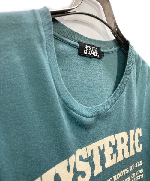 Hysteric Glamour（ヒステリックグラマー）Hysteric Glamour (ヒステリックグラマー) ガールプリントロングスリーブカットソー ブルー サイズ:Ｓの古着・服飾アイテム