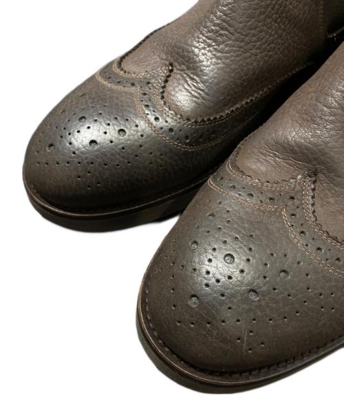 DOUCAL'S（デュカルス）DOUCAL'S (デュカルス) サイドゴアブーツ ブラウン サイズ:不明の古着・服飾アイテム