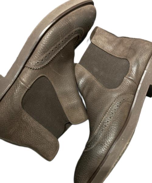 DOUCAL'S（デュカルス）DOUCAL'S (デュカルス) サイドゴアブーツ ブラウン サイズ:不明の古着・服飾アイテム