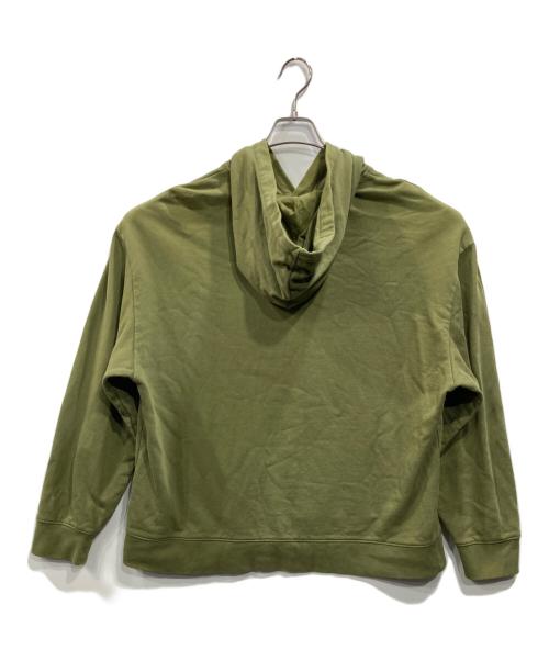 Calvin Klein（カルバンクライン）Calvin Klein (カルバンクライン) スタンダードロゴ パーカー カーキ サイズ:Ｍの古着・服飾アイテム