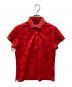 MARK&LONA（マークアンドロナ）の古着「ポロシャツ」｜レッド