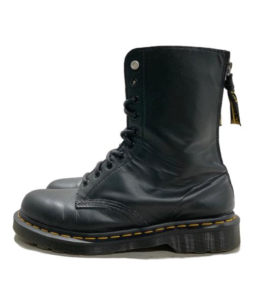 Dr.Martens（ドクターマーチン）Dr.Martens (ドクターマーチン) Y's (ワイズ) 10 EYE BOOT ブラック サイズ:UK8の古着・服飾アイテム