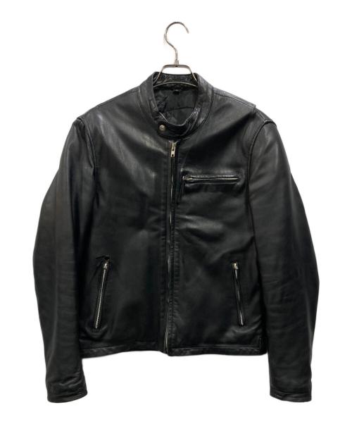 DEGNER（デグナー）DEGNER (デグナー) レザージャケット ブラック サイズ:Ｍの古着・服飾アイテム