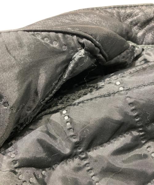 DEGNER（デグナー）DEGNER (デグナー) レザージャケット ブラック サイズ:Ｍの古着・服飾アイテム