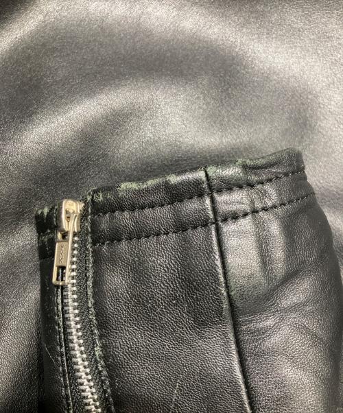 DEGNER（デグナー）DEGNER (デグナー) レザージャケット ブラック サイズ:Ｍの古着・服飾アイテム