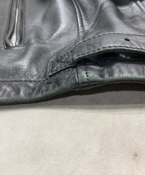 DEGNER（デグナー）DEGNER (デグナー) レザージャケット ブラック サイズ:Ｍの古着・服飾アイテム
