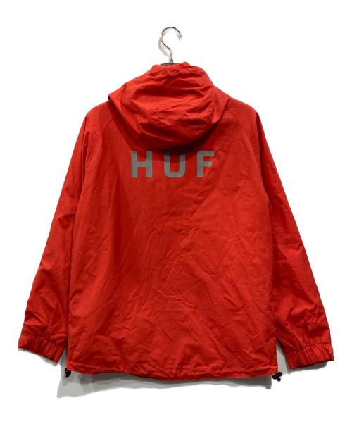 HUF（ハフ）HUF (ハフ) ジップジャケット レッド サイズ:Ｍの古着・服飾アイテム