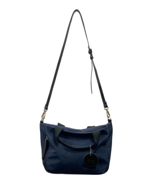 Kanana project（カナナプロジェクト）Kanana project (カナナプロジェクト) 2WAYショルダーバッグ ネイビーの古着・服飾アイテム