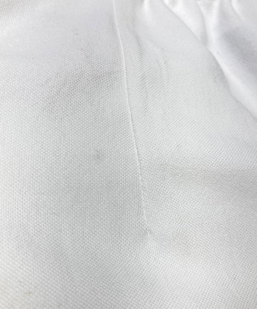 M'S GRACY（エムズグレイシー）M'S GRACY (エムズグレイシー) グログランテープパンツ ホワイト サイズ:38の古着・服飾アイテム