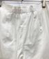 中古・古着 M'S GRACY (エムズグレイシー) グログランテープパンツ ホワイト サイズ:38：7000円