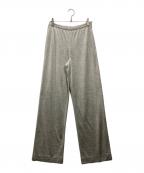 HERMESエルメス）の古着「シルクワイドパンツ」｜グレー