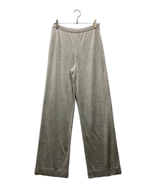 HERMES（エルメス）HERMES (エルメス) シルクワイドパンツ グレー サイズ:38の古着・服飾アイテム