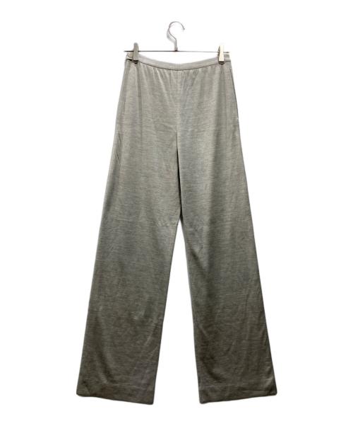 HERMES（エルメス）HERMES (エルメス) シルクワイドパンツ グレー サイズ:38の古着・服飾アイテム