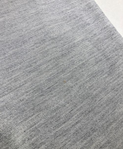 HERMES（エルメス）HERMES (エルメス) シルクワイドパンツ グレー サイズ:38の古着・服飾アイテム