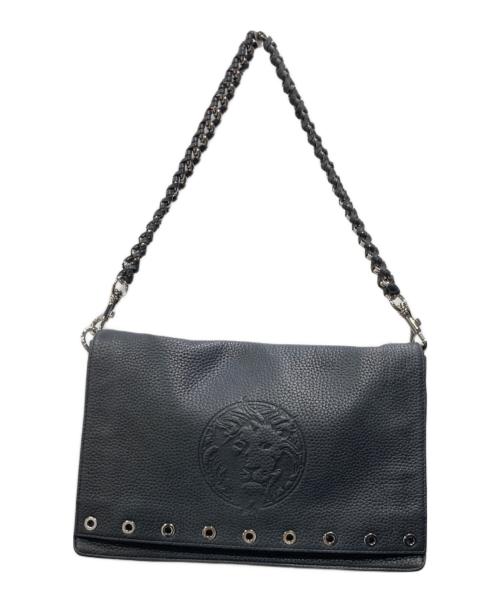 VERSUS VERSACE（ヴェルサス ヴェルサーチェ）VERSUS VERSACE (ヴェルサス ヴェルサーチェ) チェーンワンショルダーバッグ ブラックの古着・服飾アイテム