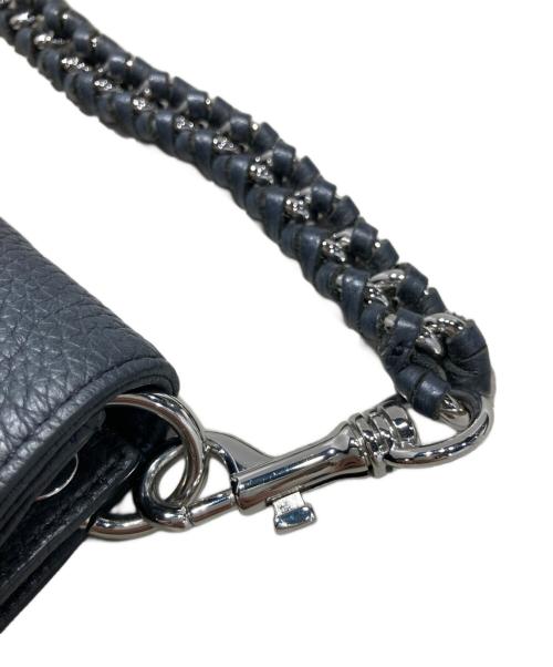 VERSUS VERSACE（ヴェルサス ヴェルサーチェ）VERSUS VERSACE (ヴェルサス ヴェルサーチェ) チェーンワンショルダーバッグ ブラックの古着・服飾アイテム