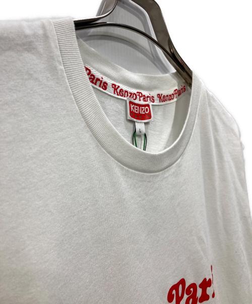 KENZO（ケンゾー）KENZO (ケンゾー) KENZO VERDY MARKET オーバーサイズ Tシャツ ホワイト サイズ:L 未使用品の古着・服飾アイテム