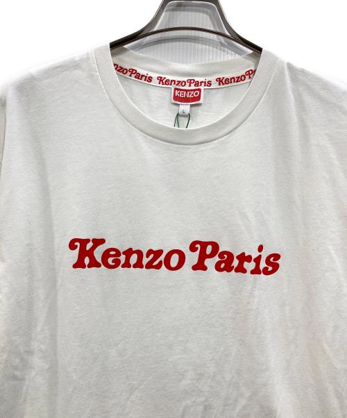 KENZO（ケンゾー）KENZO (ケンゾー) KENZO VERDY MARKET オーバーサイズ Tシャツ ホワイト サイズ:L 未使用品の古着・服飾アイテム