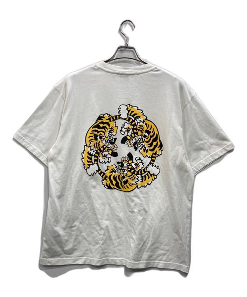 KENZO（ケンゾー）KENZO (ケンゾー) KENZO VERDY MARKET オーバーサイズ Tシャツ ホワイト サイズ:L 未使用品の古着・服飾アイテム