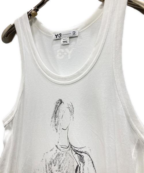Y-3（ワイスリー）Y-3 (ワイスリー) W SKETCH TANK ホワイト サイズ:XSの古着・服飾アイテム