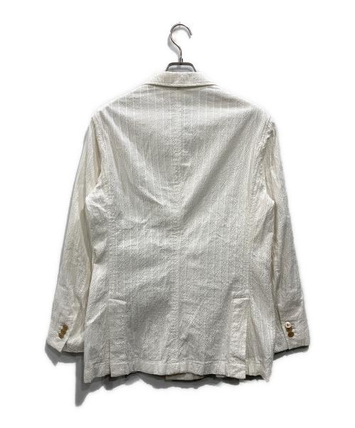 THE GIGI（ザ・ジジ）THE GIGI (ザ・ジジ) ダブルジャケット ホワイト サイズ:52の古着・服飾アイテム