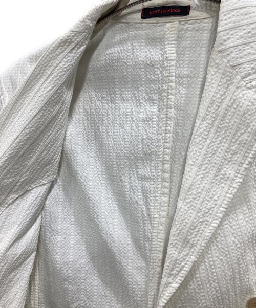 THE GIGI（ザ・ジジ）THE GIGI (ザ・ジジ) ダブルジャケット ホワイト サイズ:52の古着・服飾アイテム
