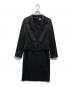 BARNEYS NEWYORK（バーニーズ・ニューヨーク）の古着「ワンピース・ジャケットセット」｜ブラック
