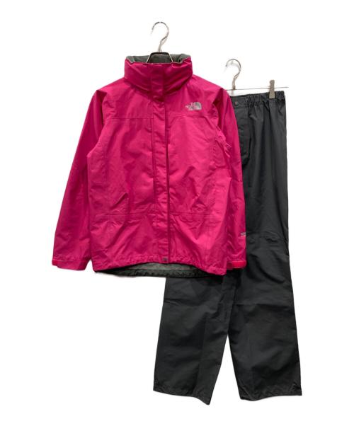 THE NORTH FACE（ザ ノース フェイス）THE NORTH FACE (ザ ノース フェイス) レインスーツ ピンク サイズ:Ｍの古着・服飾アイテム