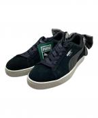 PUMAプーマ）の古着「SUEDE BOW」｜ブラック
