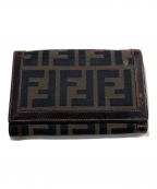 FENDIフェンディ）の古着「2つ折り財布」｜ブラウン