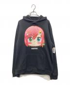 UNBOXEDアンボクスト）の古着「プルオーバーパーカー」｜ブラック