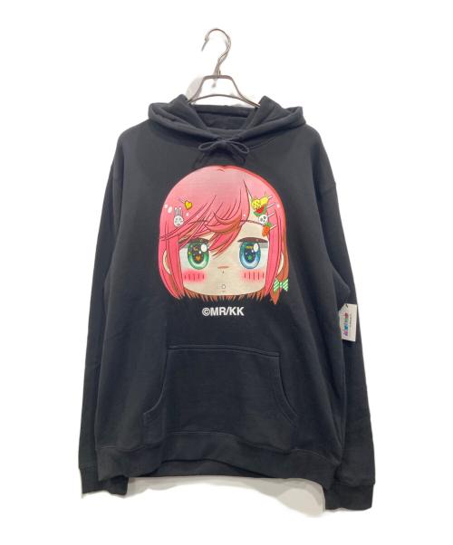 UNBOXED（アンボクスト）UNBOXED (アンボクスト) プルオーバーパーカー ブラック サイズ:2XLの古着・服飾アイテム