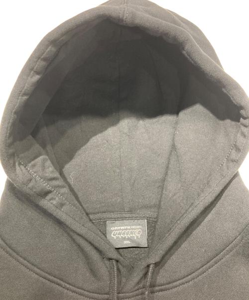 UNBOXED（アンボクスト）UNBOXED (アンボクスト) プルオーバーパーカー ブラック サイズ:2XLの古着・服飾アイテム