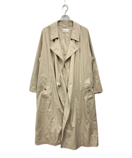 CIOTA（シオタ）CIOTA (シオタ) スビンコットン タイプライター タイロッケンコート ベージュ サイズ:6の古着・服飾アイテム