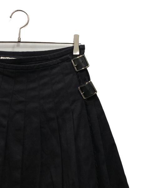 O'NEIL OF DUBLIN（オニールオブダブリン）O'NEIL OF DUBLIN (オニールオブダブリン) ラップスカート ブラック サイズ:Ｓの古着・服飾アイテム