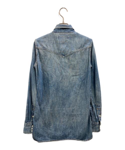 REMI RELIEF（レミレリーフ）REMI RELIEF (レミレリーフ) デニムウエスタンシャツ インディゴ サイズ:Ｓの古着・服飾アイテム