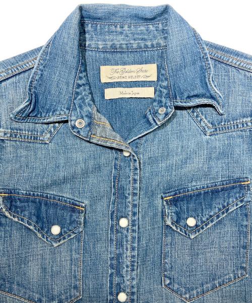 REMI RELIEF（レミレリーフ）REMI RELIEF (レミレリーフ) デニムウエスタンシャツ インディゴ サイズ:Ｓの古着・服飾アイテム