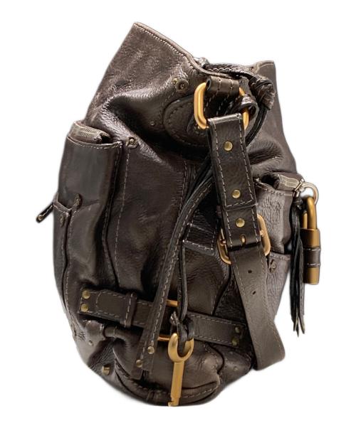 Chloe（クロエ）Chloe (クロエ) パディントン ワンショルダーバッグ ダークブラウンの古着・服飾アイテム