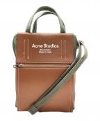 Acne studiosアクネ ストゥディオス）の古着「Baker Out S 2WAYバッグ」｜グリーン×ブラウン