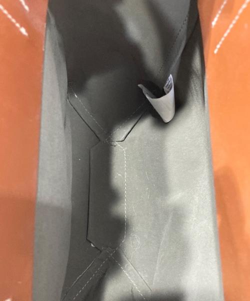 Acne studios（アクネ ストゥディオス）ACNE STUDIOS (アクネ ストゥディオス) Baker Out S 2WAYバッグ グリーン×ブラウンの古着・服飾アイテム