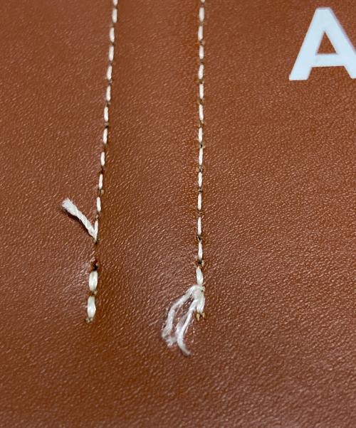 Acne studios（アクネ ストゥディオス）ACNE STUDIOS (アクネ ストゥディオス) Baker Out S 2WAYバッグ グリーン×ブラウンの古着・服飾アイテム