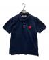 PLAY COMME des GARCONS（プレイ コムデギャルソン）の古着「ポロシャツ」｜ネイビー