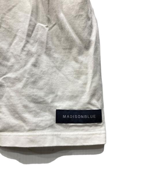 MADISON BLUE（マディソンブルー）MADISON BLUE (マディソンブルー) NUMBERING TEE L ホワイト サイズ:Sの古着・服飾アイテム