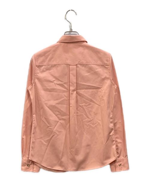 FRED PERRY（フレッドペリー）FRED PERRY (フレッドペリー) ロゴ刺繍シャツ ピンク サイズ:8の古着・服飾アイテム